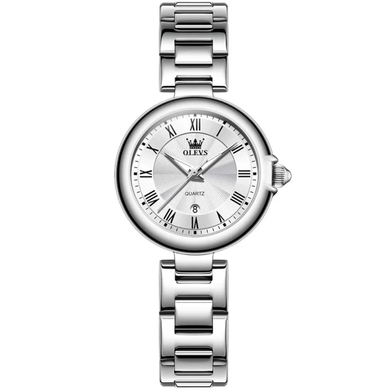 Reloj OLEVS OP-5608 SILVER WHITE