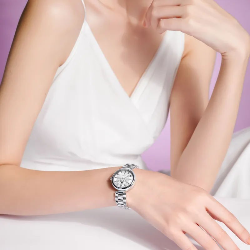 Hover OLEVS OP-5608 SILVER WHITE