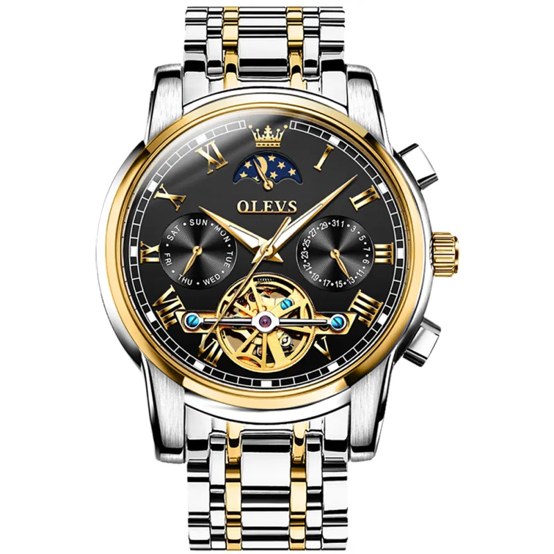 Reloj OLEVS OP-6617 Oro Negro