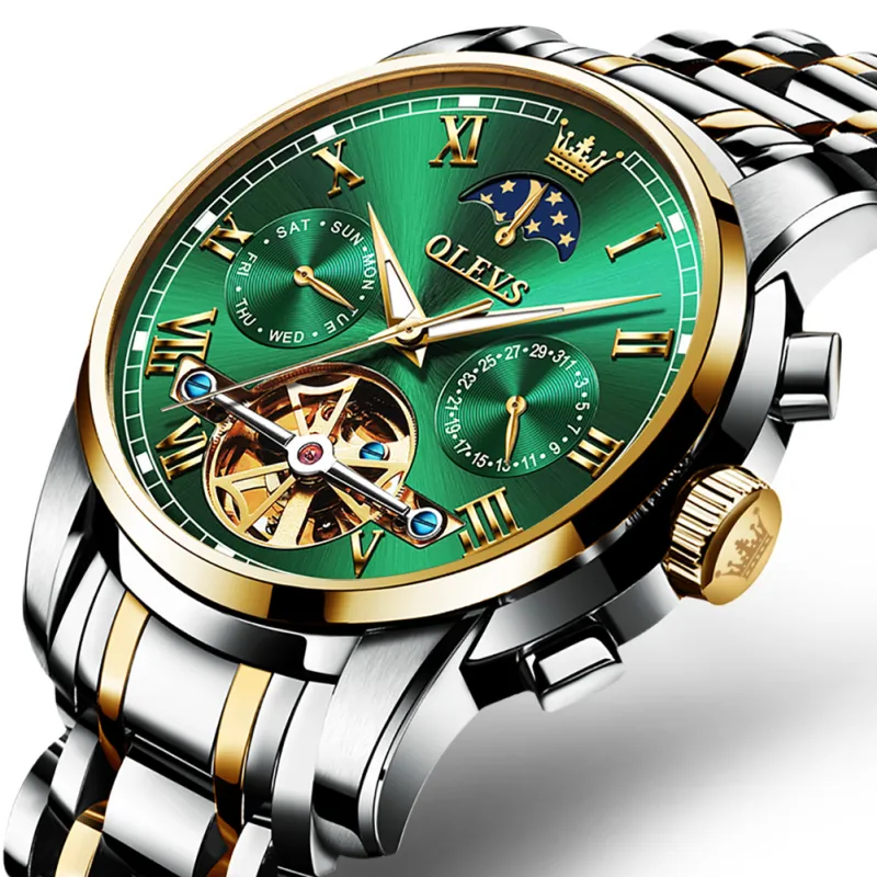 OLEVS OP-6617 Verde Dorado