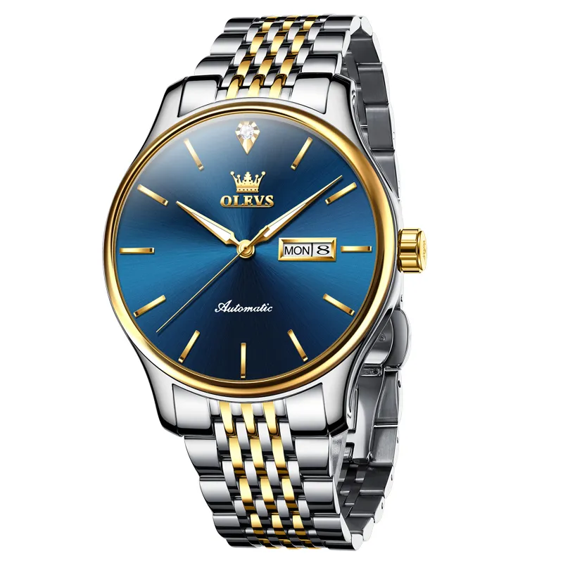 Reloj relacionado OLEVS OP-9960 Gold Blue