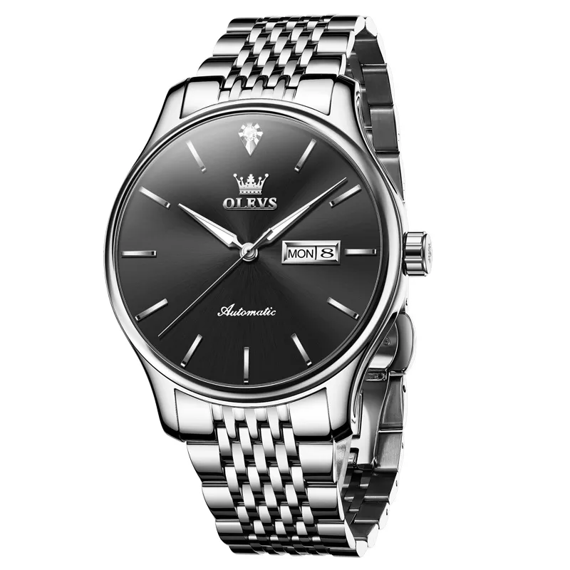 Reloj relacionado OLEVS OP-9960 Silver Black