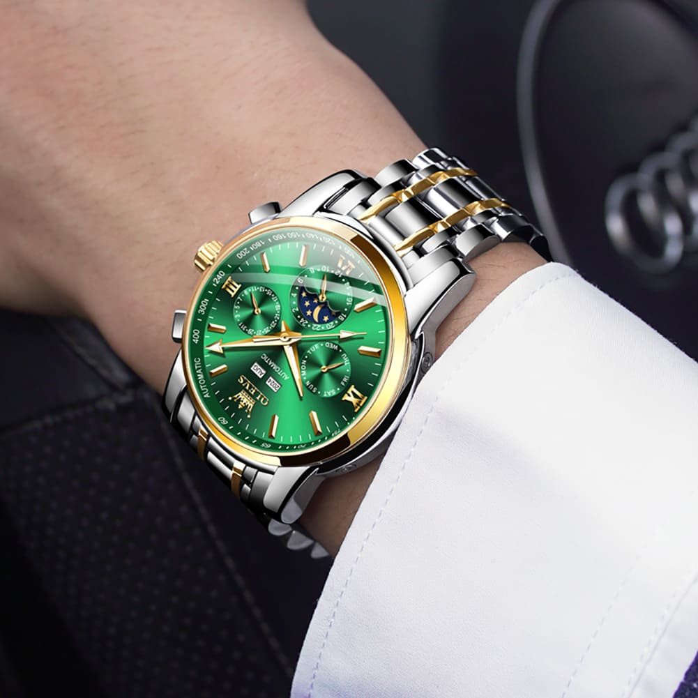 OLEVS OP-6633 Verde Dorado