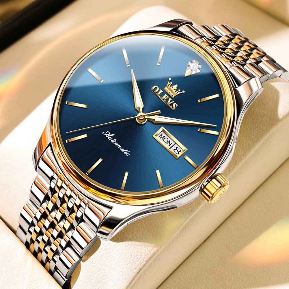 OLEVS OP-9960 Gold Blue